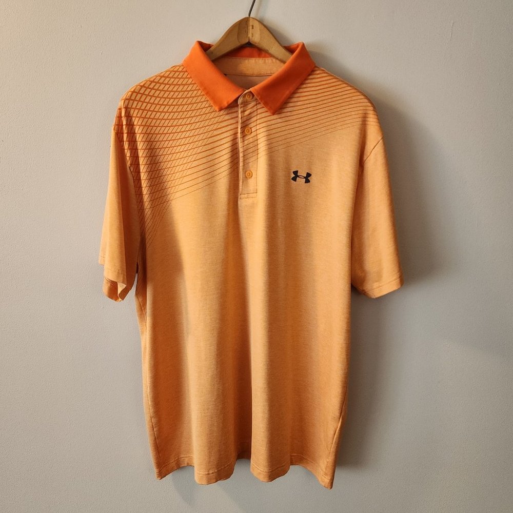 Under Armour - The Playoff Polo - Size XL - Orange